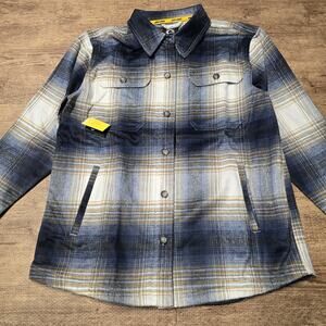 Ski-Doo Womens Overshirt Ladies XL Plaid Flannel New